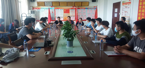 公司參加安工學(xué)院2022屆實習生專場招聘會