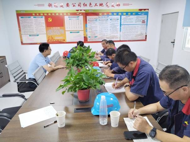 公司開展第三季度安全、環(huán)保、消防綜合檢查 