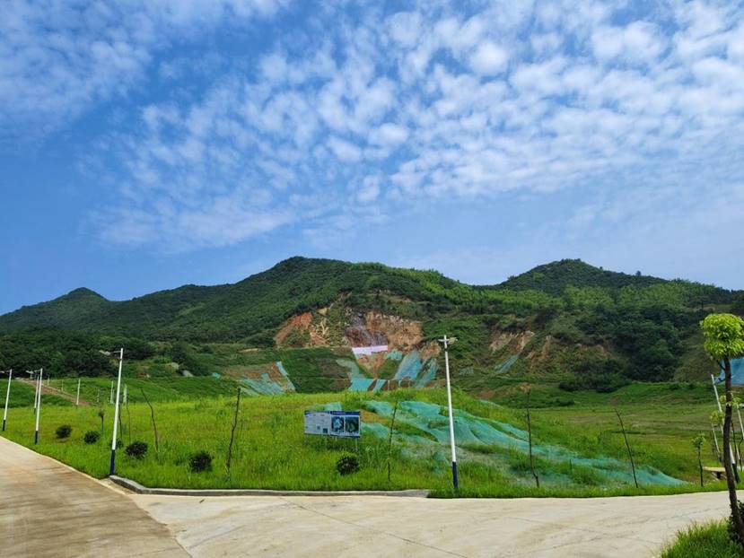 銅山、前山露天采坑復(fù)墾項目完成